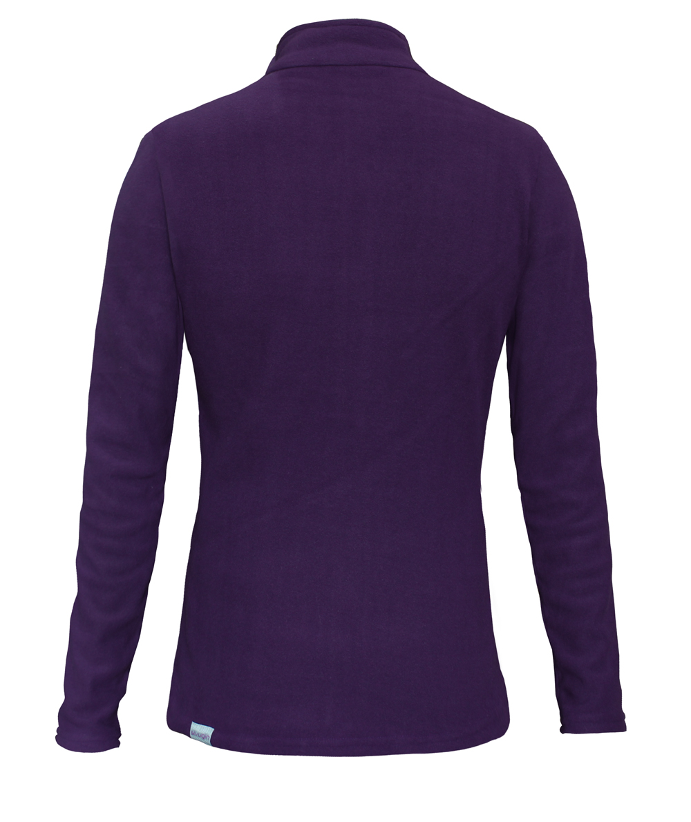 Sivugin Women's Purple Fleece Jacket