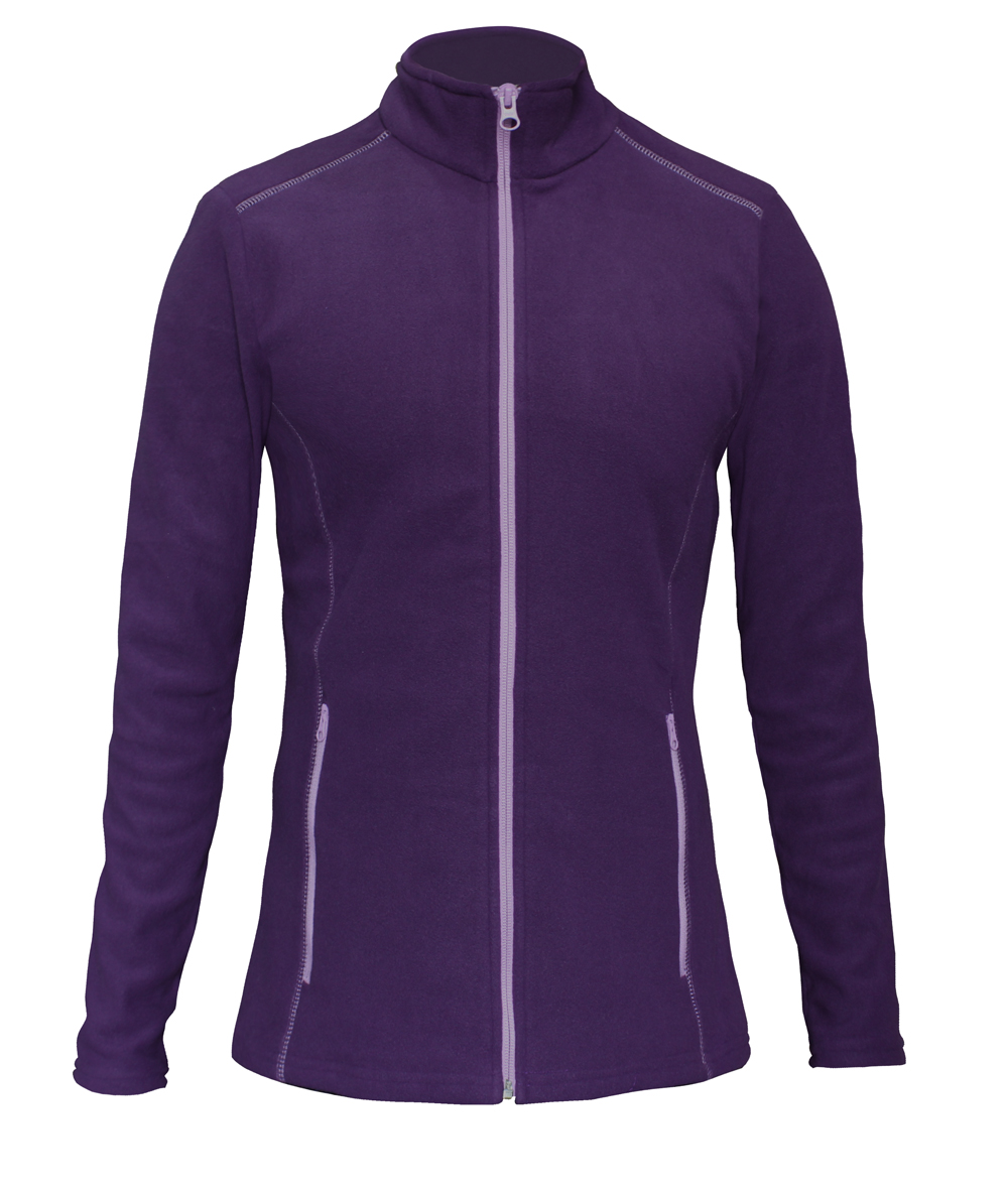 Sivugin Women's Purple Fleece Jacket