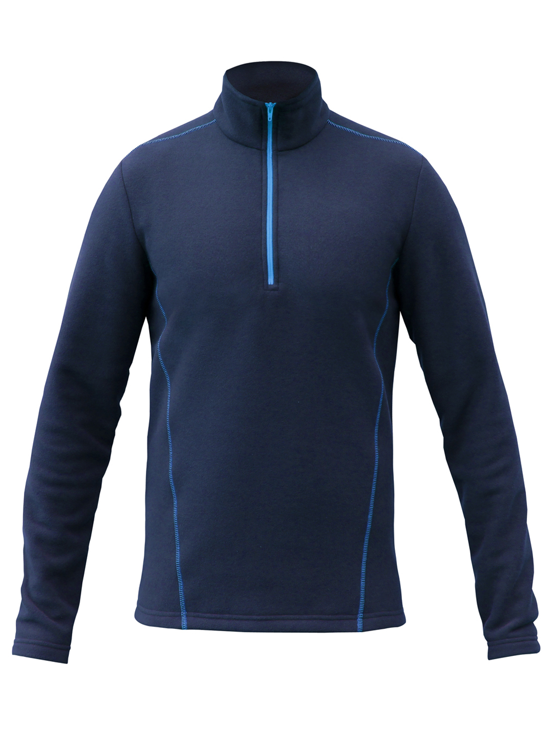 Sivugin Men's Navy 1/4 Zip Outdoor Fleece 