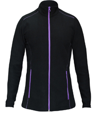 outdoor fleece jacket black